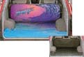 Reversible luggage mat