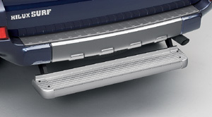 Rear under step