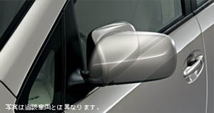 Automatic retractor bull mirror