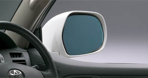 Outer mirror (lane clearing blue mirror)