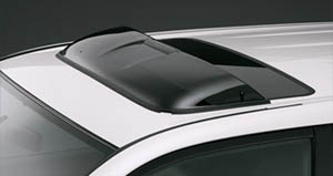 Sun roof visor