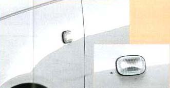 Clear side turn lamp