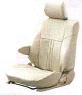 Leather pitch seat cover