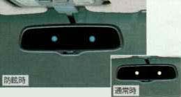 The automatic anti it is glaring mirror