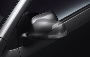 Automatic retractor bull mirror