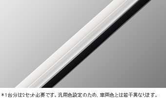 ドアエッジプロテクター(樹脂製　２本入)