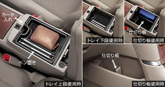 Console separator set