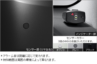 Corner sensor (voice 4 sensor) corner sensor (voice 4 sensor (indicator kit))(Plug circuit)