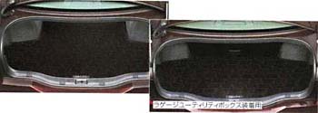 Trunk mat (carpet type)