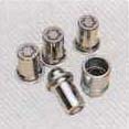 Reverse key wheel nut