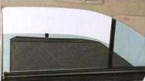 Roll blind (rear doors roll shade)