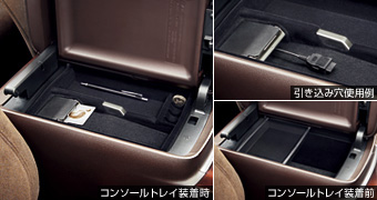 コンソールトレイ