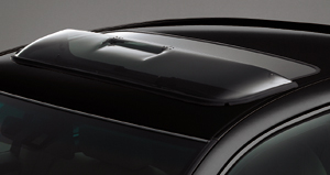 Sun roof visor
