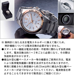 Key integrated watch