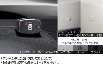 Corner sensor (voice 4 indicator indication type)/corner sensor (voice 4 sensor (indicator kit))/Corner sensor (plug circuit)/