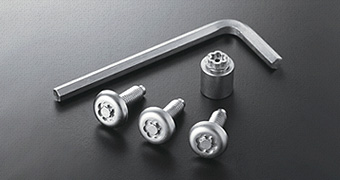 Lock volt/bolt (for license plate)
