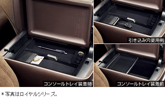 コンソールトレイ