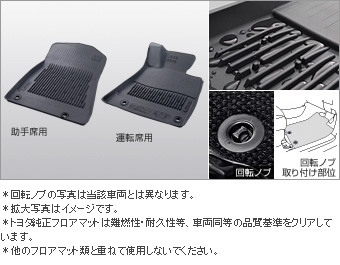 スノー・レジャー用マット(縁高・フロント)