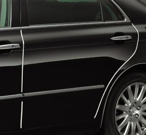 Door edge protector (stainless steel make 1 units set)