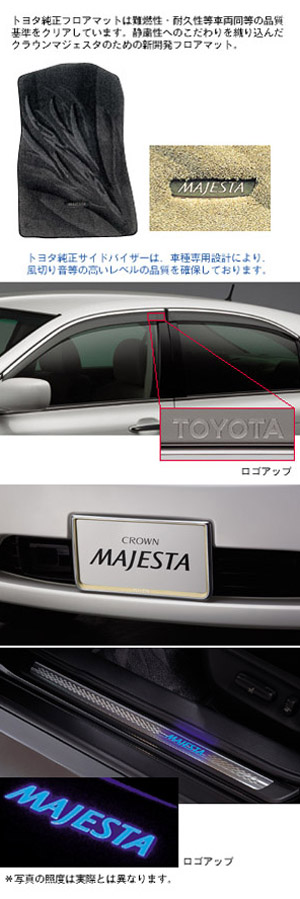 BASIC set (type 2) [floor mat type 2 (excellent) side visor/number frame front (pre- stage)/number frame rear (pre- stage)/scuff illumination]