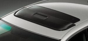 Sun roof visor