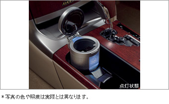 Ashtray (general-purpose type LED illuminational attaching)