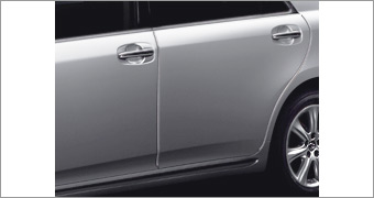 Door edge protector (stainless steel make (1 units set))