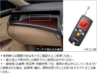 Remote start (liquid crystal picture type multiplex imobi) remote start itself F/K (liquid crystal picture type multiplex imobi)