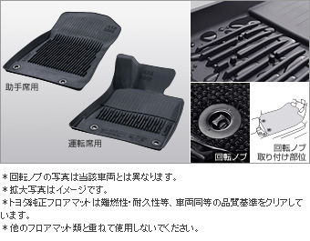 スノー・レジャー用マット(縁高・フロント)