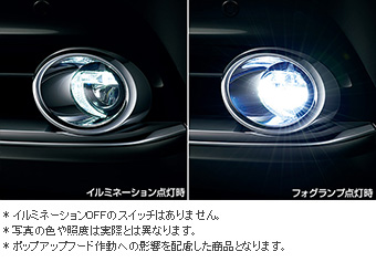 ＬＥＤフォグランプ(イルミネーション付（ホワイト）)