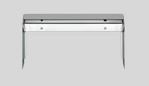 Number frame (rear) (bracket for letter optical type)