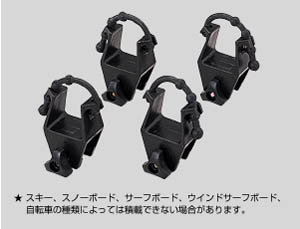 Roof rack attachment (surisukiatatsuchimento)