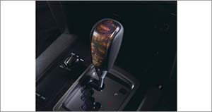 Wood pitch shift knob