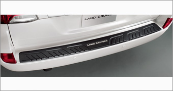 Rear bumper step guard (resin)