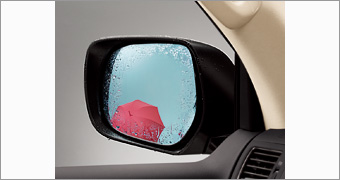 Lane clearing blue mirror