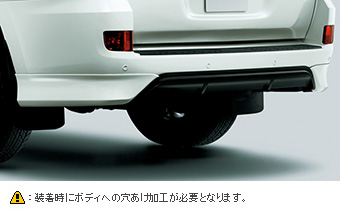 リヤバンパースポイラー