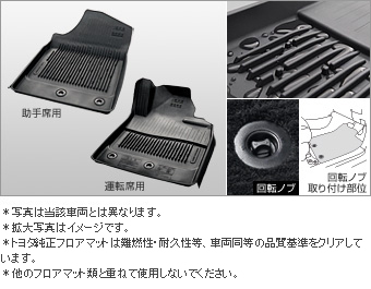 スノー・レジャー用マット(縁高・フロント)