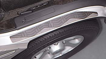 Front step garnish (left and right set)