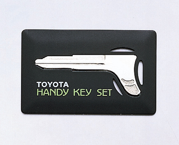Handy key set (containing key cutting charge)
