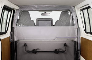 Room separator curtain