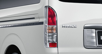 Clear combination lamp (rear exchange system)