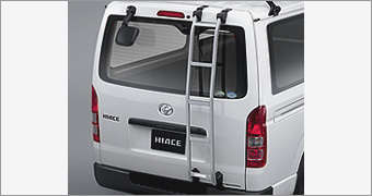 Rear ladder