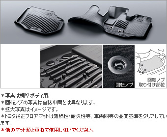 スノー・レジャー用マット(縁高・フロント)