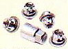 Reverse key wheel nut