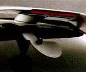 Rear under mirror
