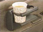 Rear cockpit cup holder