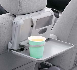 Seat back table