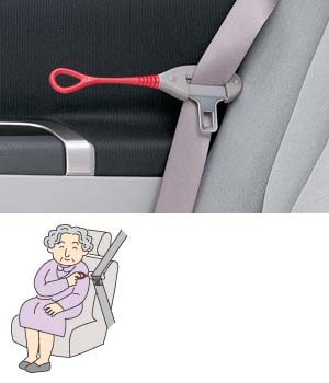 Seat belt support