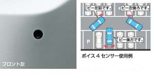 Corner sensor