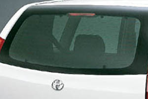 Rear sun shade